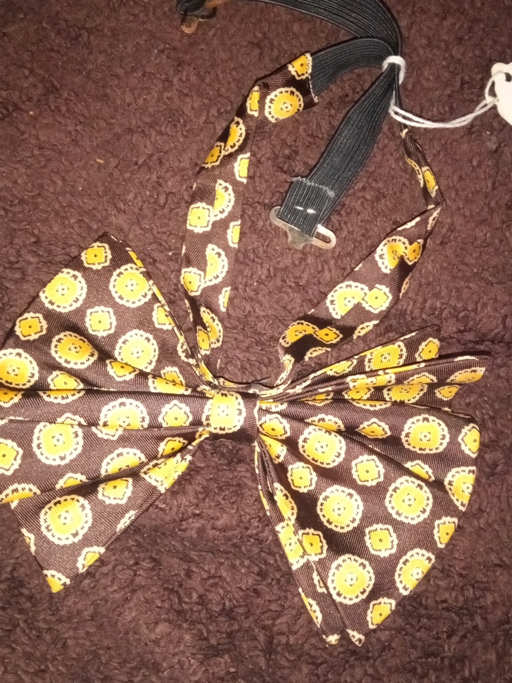 vintage Ormond NYC clip-on bow tie
